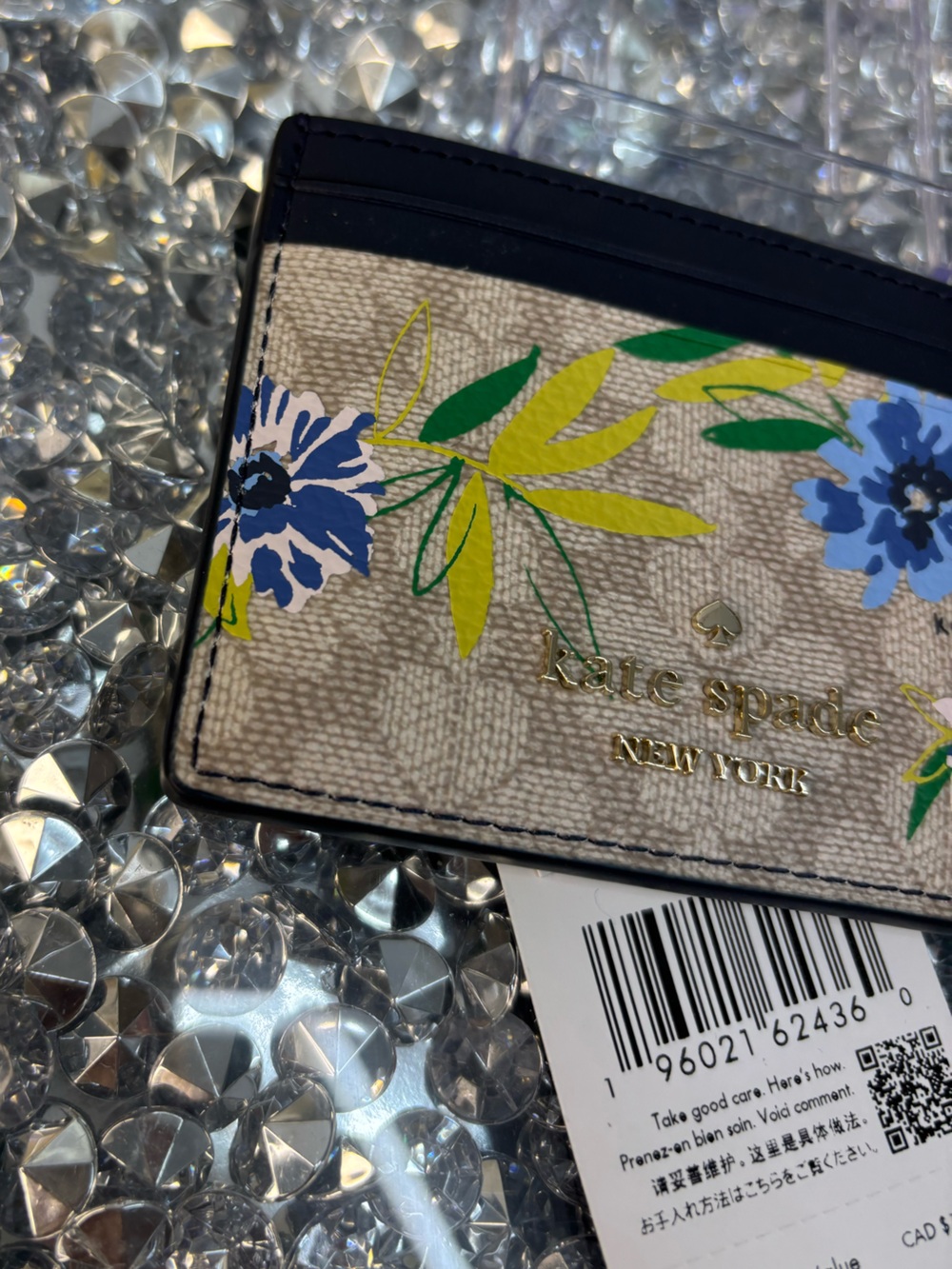 Kate Spade Spade Flower Small Slim Card Holder NWT - Picture 10 of 12